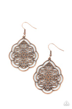 Load image into Gallery viewer, Tour de Taj Mahal Copper Earrings