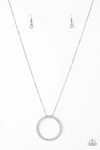 Load image into Gallery viewer, Center of Attention White Necklace