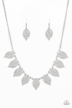 Load image into Gallery viewer, Leafy Lagoon Silver Necklace