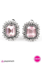 Load image into Gallery viewer, Star Studded Sparkle Pink Clip On Earrings