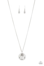 Load image into Gallery viewer, Breezy Palm Trees White Necklace
