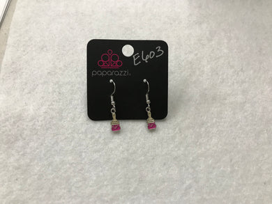 Starlet Shimmer Paint Brush Earrings #603