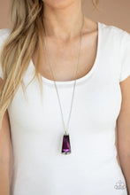 Load image into Gallery viewer, Empire State Elegance Purple Necklace