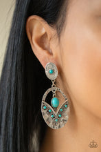 Load image into Gallery viewer, Terra Tribute Turquoise Earrings