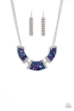 Load image into Gallery viewer, Haute Blooded Purple Acrylic Necklace