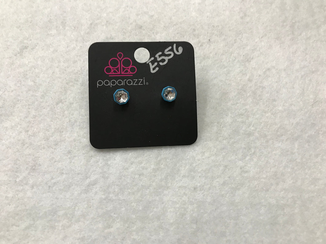 Starlet Shimmer Clear Gem In Blue Frame #556