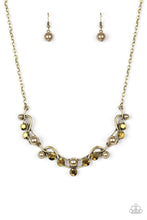 Load image into Gallery viewer, Tie the Knot Brass Necklace