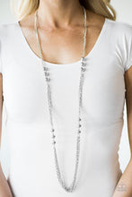 Load image into Gallery viewer, Metal Musical Silver Necklace