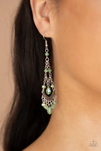 Load image into Gallery viewer, First In Shine Green Earrings
