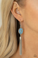 Load image into Gallery viewer, Oceanic Opalescence Blue Earrings