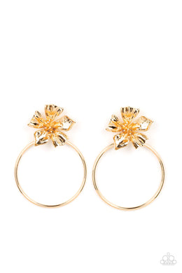 Buttercup Bliss Gold Post Earring