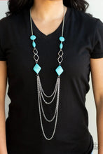 Load image into Gallery viewer, Desert Dawn Blue Necklace