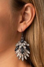 Load image into Gallery viewer, Cosmic-politian Black Earrings