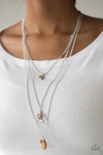Load image into Gallery viewer, Soar with the Eagles Brown Necklace