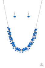 Load image into Gallery viewer, Brags to Riches Blue Necklace