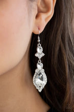 Load image into Gallery viewer, Fully Flauntable White Earrings