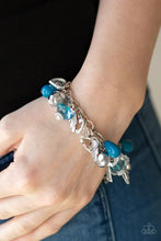 Load image into Gallery viewer, Charmingly Romantic Blue Bracelet