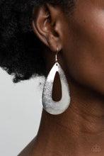 Load image into Gallery viewer, Hand It Oval Silver Earrings