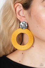 Load image into Gallery viewer, Strategically Sassy Yellow Earrings