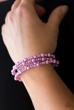 Load image into Gallery viewer, Classic Confidence Purple Coil Bracelet
