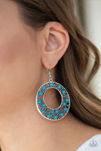 Load image into Gallery viewer, San Diego Samba Blue Earrings