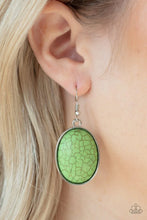 Load image into Gallery viewer, Serenely Sediment Green Earrings
