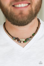 Load image into Gallery viewer, Tiki Trek Green Urban Necklace