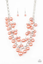 Load image into Gallery viewer, Ballroom Service Orange Necklace