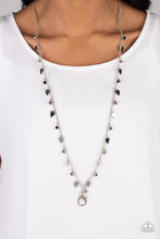 Load image into Gallery viewer, Sharp Edged Shimmer Purple Lanyard