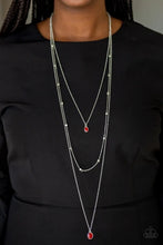 Load image into Gallery viewer, City Blockbuster Red Necklace