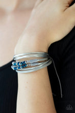 Load image into Gallery viewer, Prismatically Dramatic Blue Urban Bracelet
