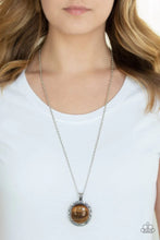 Load image into Gallery viewer, Stone Aura Brown Necklace
