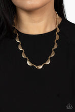 Load image into Gallery viewer, Lunar Jungle Gold Necklace