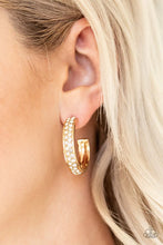 Load image into Gallery viewer, Cash Flow Gold Earrings