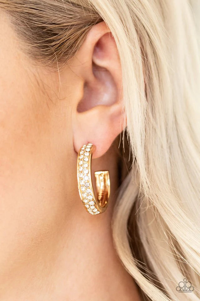 Cash Flow Gold Earrings