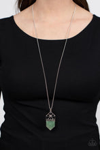 Load image into Gallery viewer, Trailblazing Talisman Green Necklace