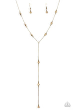 Load image into Gallery viewer, Starlight the Way Brass Necklace