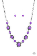 Load image into Gallery viewer, Voyager Vibes Purple Necklace
