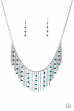 Load image into Gallery viewer, Harlem Hideaway Blue Necklace