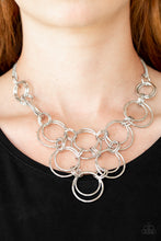 Load image into Gallery viewer, Ringing Off the Hook Silver Necklace