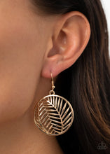 Load image into Gallery viewer, Palm Perfection Gold Earrings