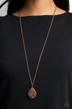 Load image into Gallery viewer, Wearable Wildflowers Copper Necklace