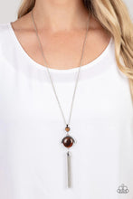 Load image into Gallery viewer, Lavishly Lucid Brown Necklace