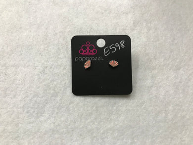 Starlet Shimmer Shell Post Earrings #598