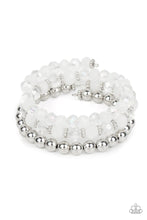 Load image into Gallery viewer, Gimme Gimme White Coil Bracelet