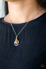 Load image into Gallery viewer, Just Drop It Brown Necklace