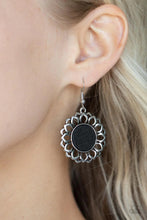 Load image into Gallery viewer, Farmhouse Fashionista Black Earrings