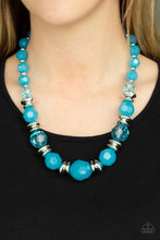 Load image into Gallery viewer, Dine and Dash Blue Necklace