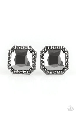 Act Your Ageless Black Post Earrings