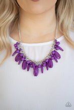 Load image into Gallery viewer, Miami Martinis Purple Necklace